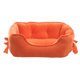 thumbnail image 1 of Cama para perros Greeniant con fondo elevado impermeable naranja L, 1 of 6