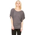 thumbnail image 2 of Bella + Canvas T-Shirt Dolman à Manches Drapées pour Femmes, 2 of 5