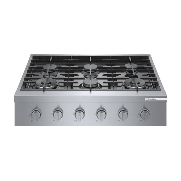 BOSCH 800 Series Gas Rangetop 36'' Stainless steel RGM8658UC RGM8658UC