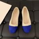 thumbnail image 3 of Zapatos Casuales Planos para las Mujeres Color-Bloque Dedo Redondo Boca Poco Profunda Deslizamiento en Zapatillas de Lienzo Primavera, Zapatos de Lienzo para las Mujeres, 3 of 5