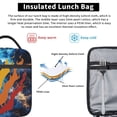 thumbnail image 5 of Prestonplayz Portable Lunch Bag, Insulated Lunch Box Reusable Lunch Totes Bag For Camping Hiking Travel Picnic, 5 of 8