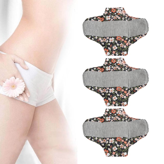 3 UDS TOALLAS Sanitarias Menstruales, Fuerte Absción de Agua, Toallas Sanitarias Reutilizables de Grafeno, Reducen LAS Enfermedades Ginecológicas