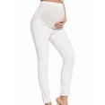 thumbnail image 3 of Pantalones Vaqueros de Maternidad para Mujer, Ajustados, Elásticos y Cómodos, para Embarazadas XL, 3 of 9