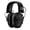 Carbon, variant on Walker's Razor Slim Ultra Low Profile Compact Design Adjustable Range Shooting Hunting Hearing Protection Electronic Earmuffs, Battle Brown - Patriot Series
