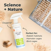 Oxyfresh Premium Cage & Crate Cleaner – Professional Dog Crate & Small Animal & Bird Cage Odor Eliminator – Quickly Cleans, Removes Poop & Deodorizes Pet Odors – Safe & Bleach Free