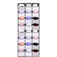 thumbnail image 1 of Hat Rack Hat Organizer For Baseball Caps 24 Mesh Pockets Over The Door Hat Rack Ball Cap Organizer With Over Door Hooks Hanging Cap Holder Organizer Hanger For Hats Storage,Grey, 1 of 7