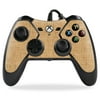 Skin Decal Wrap Compatible With PowerA Pro Ex Xbox One Controller Wood Weave
