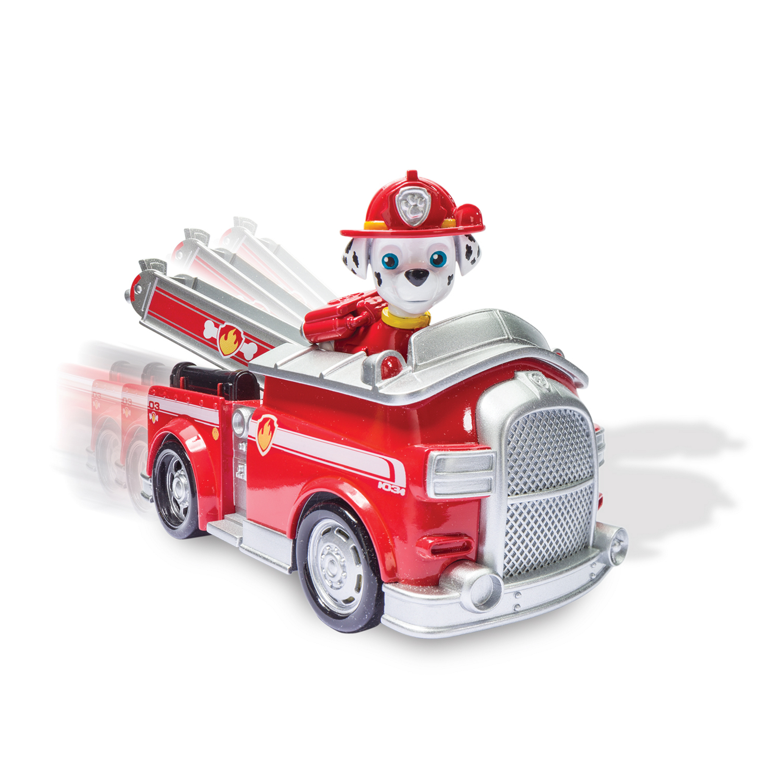 Paw Patrol Marshall's Fire Fightin' Truck, Vehicle and Figure - image 3 of 6