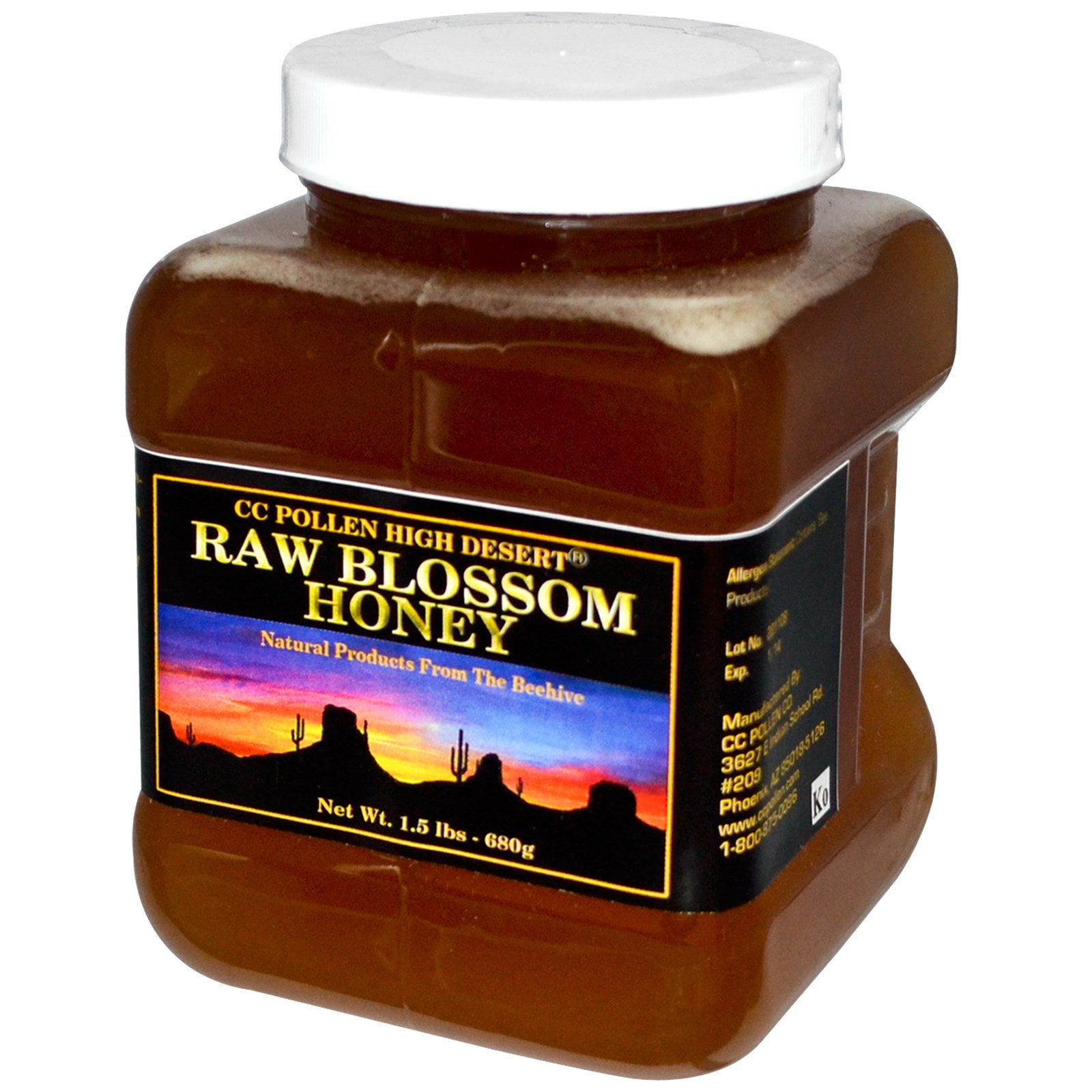 CC Pollen - High Desert Totally Desert Honey - 1.5 lbs. - Walmart.com