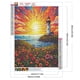 thumbnail image 2 of Kit de pintura de diamante 5D DIY Wdftyju faro de mar y amanecer 50x65cm, 2 of 9