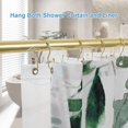 thumbnail image 3 of TENOVEL 24 pcs Double Shower Curtain Hooks Rings, for Shower Curtain Shower Hangers Rings for Shower Rods-Gold, 3 of 8