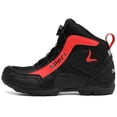 thumbnail image 1 of Bottes de moto et Chaussures de moto à Plateforme Rehaussante pour Femmes, Noir Rouge, 36, 1 of 23