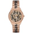 thumbnail image 1 of Guess Women's U0624l2 W0624l2 Rose Gold-tone Python Print Watch, 1 of 1