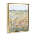 thumbnail image 4 of Stupell Industries Soft Wildflower Meadow Landscape Painting Gold Floater Framed Art Print Wall Art, 17 x 21, 4 of 10