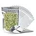 thumbnail image 3 of Intentional Home Goods 150 Pcs Resealable Mylar Bags - Smell Proof Ziplock and Heat Sealable Bags - Stand Up Food Storage Pouches - Safe Waterproof Packaging Barrier,Silver,6x8.75 inches (15x22 cm), 3 of 4