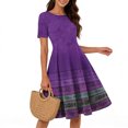 thumbnail image 4 of Fashion A-Line Dress for Women CIENVNSTG Flowy Summer Dress Perfect for Casual Outings or Parties, 4 of 6