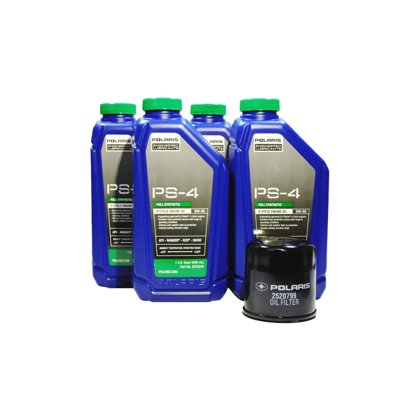 2012 Polaris RZR 4 XP 900 LE EPS Razor OEM PS4 Oil Change Kit with