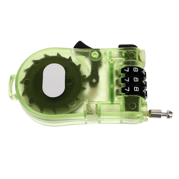 PAMINGONO Compact Plastic Cable Lock for Snowboard and Mountain Bike Anti Theft Use