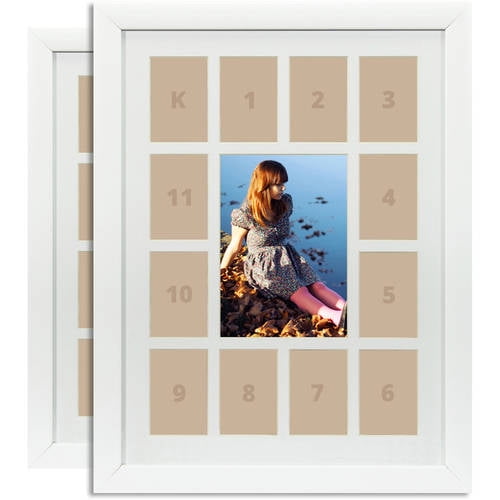Craig Frames 12x16 School Days Collage Frame, Set of 2