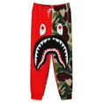 Bape Shark Camo Men's Athletic Joggers Stretch Sweatpants Running