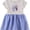 White/Navy/Grey, variant on Disney Girls' Frozen Toddler Princess Elsa Short Sleeves Mesh Tutu Dress, White/Navy/Grey, 3T