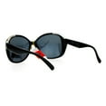 thumbnail image 4 of SA106 Antiglare Polarized Lens Oversize Butterfly Womens Sunglasses Black, 4 of 4