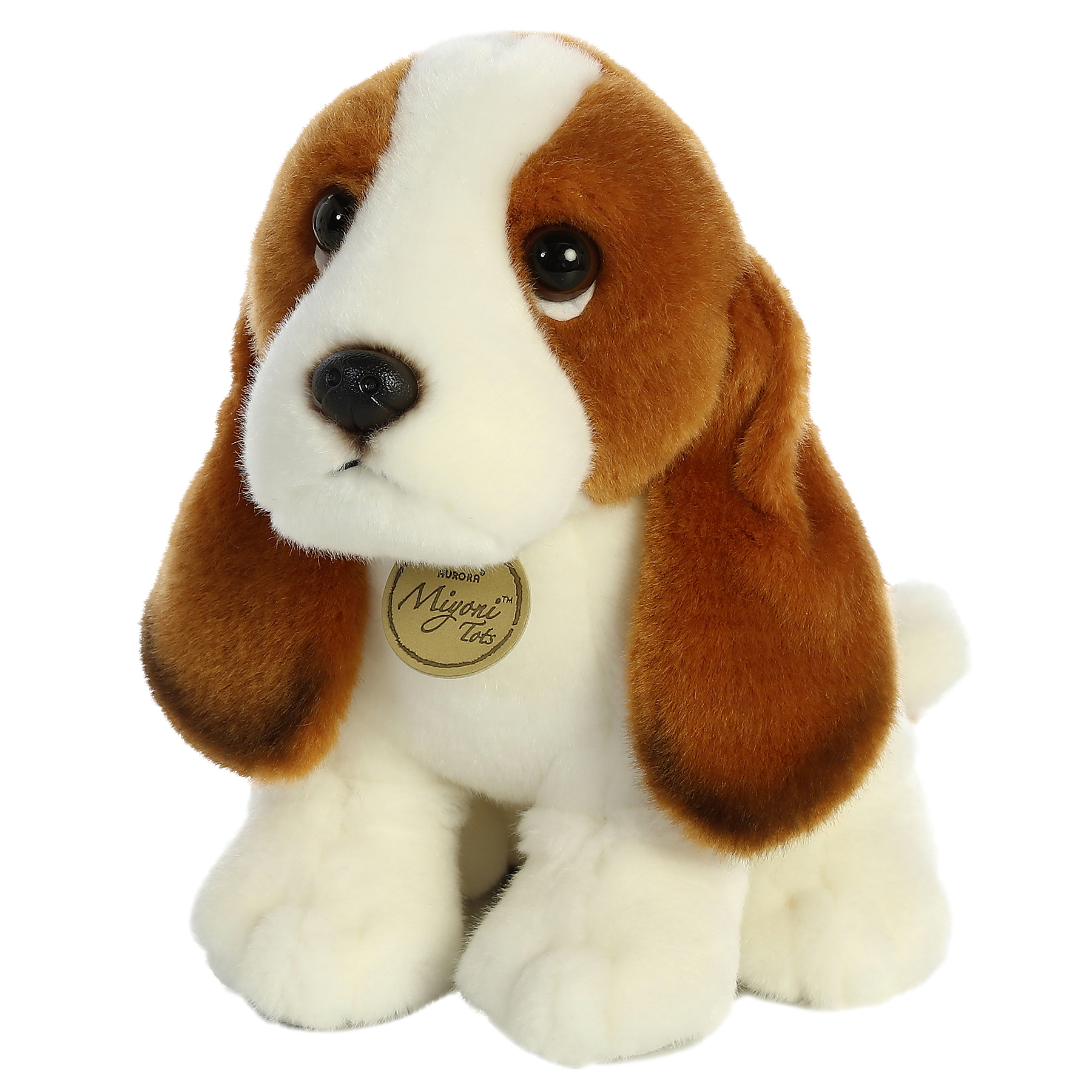 TheMogan 11" Basset Hound France Puppy Dog Pet Soft Plush Stuffed