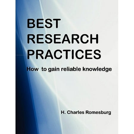 Best Research Practices