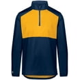 thumbnail image 3 of Holloway Sportswear 2XL SeriesX Pullover Navy/Gold 229533, 3 of 5
