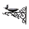 thumbnail image 2 of Hanging Bird Feeder,Vintage Cast Iron Hanging Wall-mounted Bird Feeder Patio Garden Outdoor Decoration for Small Birds Feeding Vibrantes Lifes, 2 of 6