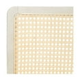 thumbnail image 2 of SAFAVIEH Benicio 38" Rattan Counter Stool, White Body/Natural Back Rest, Set of 2, 2 of 3