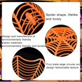 thumbnail image 3 of Cuenco de telaraña para Halloween, 1/3 piezas, negro, naranja, Morado, plato de fruta, paquete de cesta de dulces, decoración de truco o trato para Halloween, 3 of 4