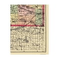 thumbnail image 4 of Historic County Map - Jackson County Michigan - Walling 1873 - 23 x 30 - Vintage Wall Art, 4 of 5
