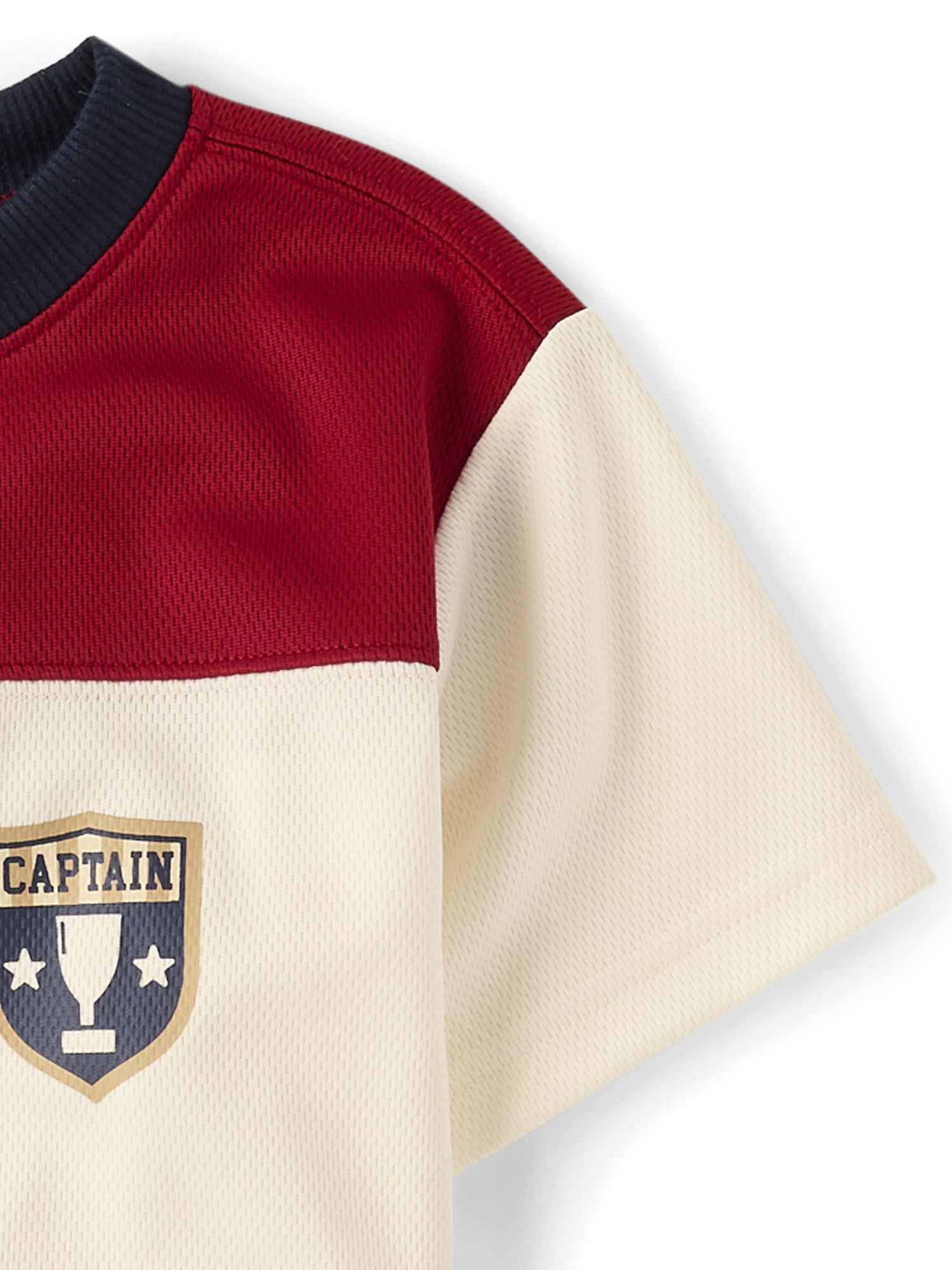 The Children's Place Baby & Toddler Boys Quick Dry Colorblock Football Top, Sizes 6M-5T