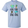 thumbnail image 3 of Inktastic Earth Day Plant a Tree Save the Bees Save the Seas Love Your Mother Earth T-Shirt, 3 of 5