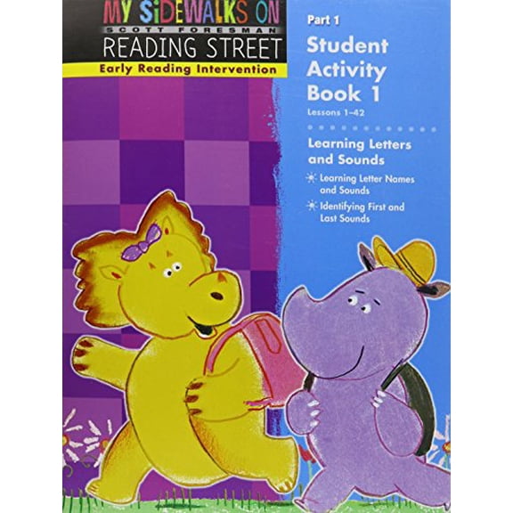 Pre-Owned Early Reading Intervention Student Activity Book Grade K Part 1, 9780328260508, 0328260509, Paperback,