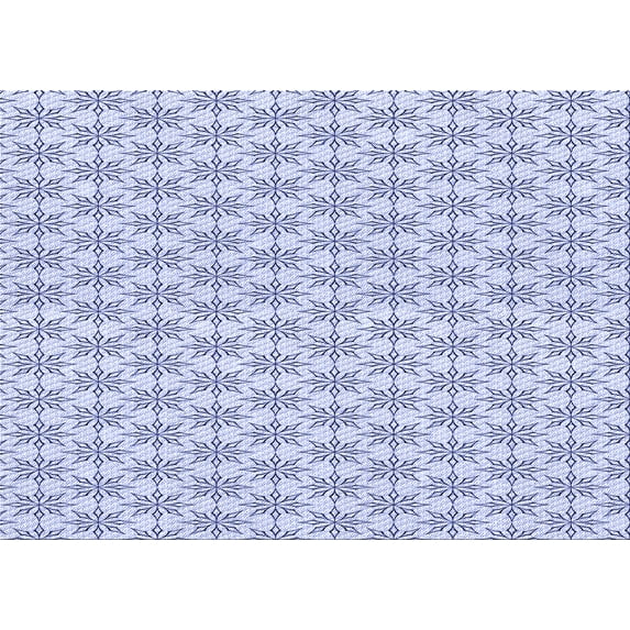Ahgly Company Machine Washable Indoor Rectangle Transitional Lavender Blue Area Rugs, 5' x 8'