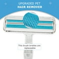 thumbnail image 4 of Roller-Type Sticky Hair Roller Brush Hair Remover-Dog And Cat Hair Remover With Self-Cleaning Base-Efficient Animal Hair Removal Tool-Very Suitable For Furniture, Sofas, Carpets, Car Seats, 4 of 8
