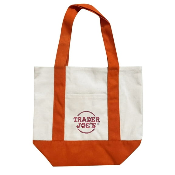 Trader_Joe S Mini Canvas Tote Bags 2025 LIMITED EDITION - Small Tote Bag , Canvas Tote Bag