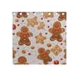 thumbnail image 5 of Gingerbread Man Cookies Curtain Black Out Thermal Insulation Curtains Aesthetic 54 Inch Length for Bedroom Living Room 2 panels set, 5 of 5