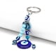 thumbnail image 4 of Llavero de mal de ojo azul turco, llavero de buena suerte, amuleto de bendición para decoración del bolso del coche del hogar, 3 piezas, 4 of 5