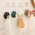 thumbnail image 4 of 8 Packs Light Waterproof Aluminum Towel Hooks for Hanging Coat, Hat, Towel, Robe, Key, Clothes, Closet Hook Wall Mount for Kitchen, 4 of 6