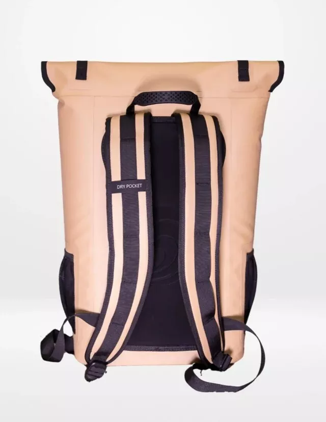 Dry Pocket Magnaguard Auto-Sealing Waterproof Backpack Cooler/Dry Bag Combo, Desert Tan - 1174
