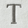 thumbnail image 3 of SKL Home Casual Monogram Bath Towel, "T", White, 3 of 6