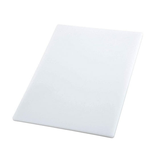 Winco CBWT-1830, 18x30x0.5-Inch White Cutting Board, NSF