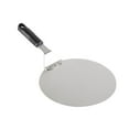 thumbnail image 2 of Stainless Steel Pizza Peel, Round Pizza Peeler, 10 inch Pizza Peel with Handle, Pizza Spatula Peel Shovel Cake Lifter Plate Holder for Baking, Serving Homemade Pizza, Cake and Pie, Pizza Server Tray, 2 of 7