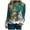 Green, variant on Christmas Sweatshirts for Women Funny Cat Sweatshirts Pullover Xmas Shirts Fashion Tops Winter Clothes (Green, XXL)