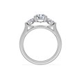 thumbnail image 2 of 0.80 Carat Excellent Emerald Cut Real Diamond New Design Solitaire Ring for Wedding and Engagement Solid 14K White Gold Size 11, 2 of 8