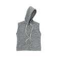 thumbnail image 2 of 1/12 Men Sleeveless Hoodie Retro Costume for 6" Male Action Figures Dress, 2 of 8