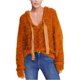 thumbnail image 1 of Free People Light As A Feather Sudadera con Capucha para Mujer, Naranja, Mediano Free People Sudadera, 1 of 2